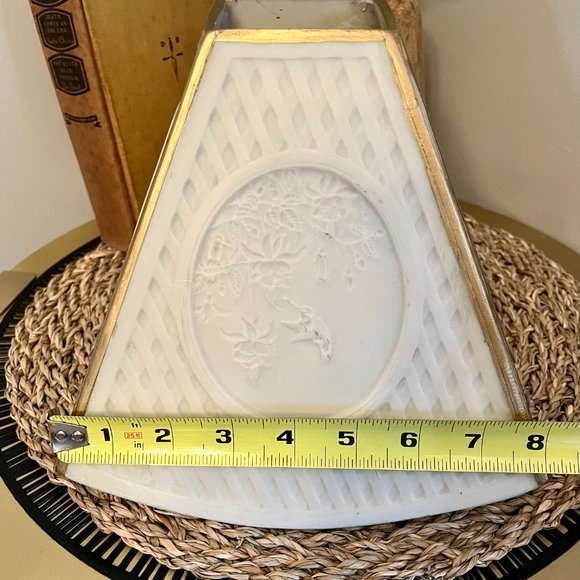 Hand made and painted lamp shade hummingbird - Picture 6 of 6